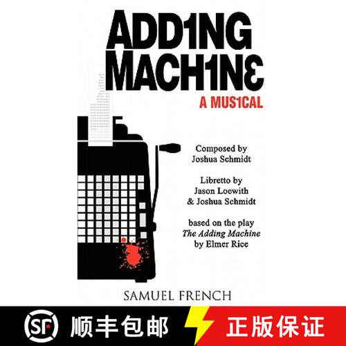【3-4周达】Adding Machine - A Musical [9780573663024]