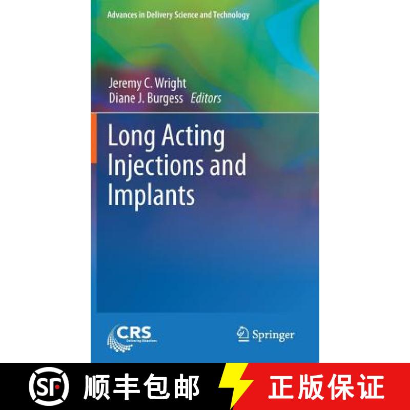 【3-4周达】Long Acting Injections and Implants [9781461405535]