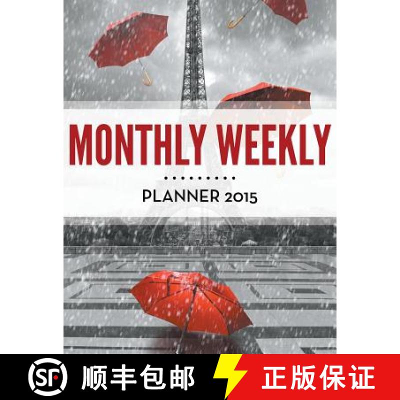 【3-4周达】Monthly Weekly Planner 2015 [9781681458113]