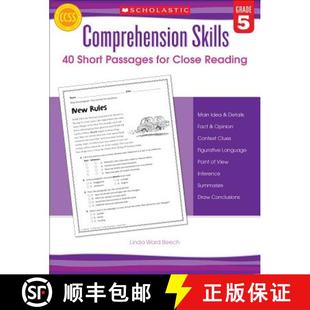 Comprehension 9780545460569 for 4周达 Close Skills Grade Short Reading Passages
