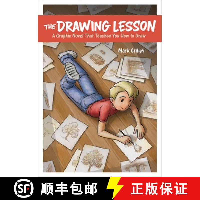 【3-4周达】Drawing Lesson, The: A Graphic Novel That Teaches You How to Draw [9780385346337]