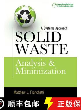 【3-4周达】Solid Waste Analysis and Minimization: A Systems Approach: The Systems Approach [9780071605243]