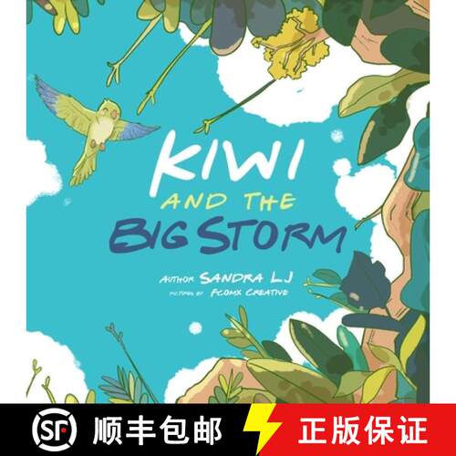 【3-4周达】Kiwi and the Big Storm [9781967353002]