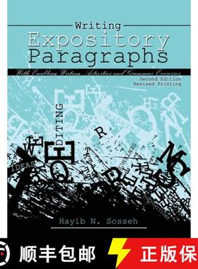 【3-4周达】Writing Expository Paragraphs: With Enabling Writing Activities and Grammar Exercises [9781465220622]
