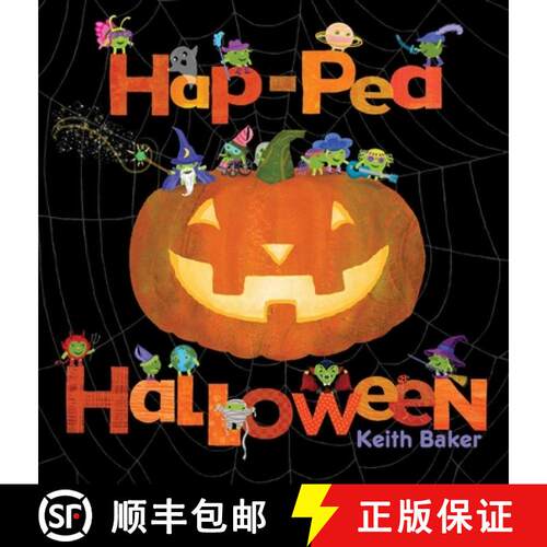 【3-4周达】精装 Hap-Pea Halloween [9781665940269]