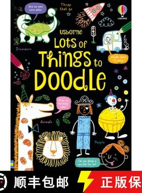 【3-4周达】Lots of Things to Doodle [9781836050377]