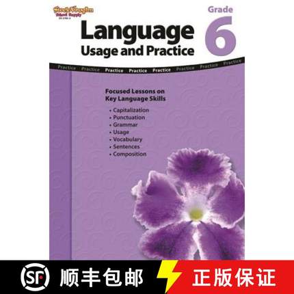 预订 Language Usage and Practice Grade 6 [9781419027833]