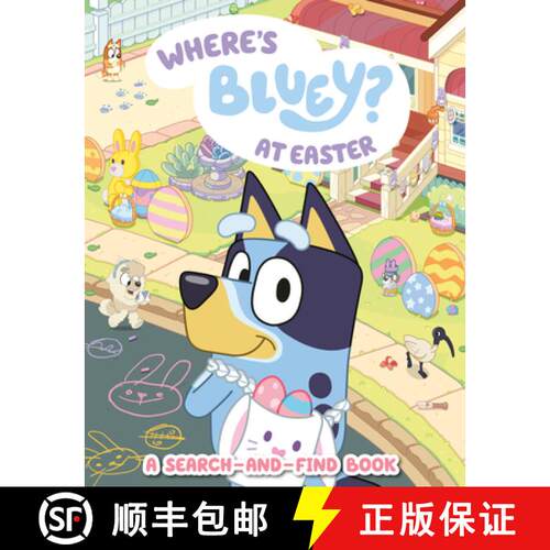 【3-4周达】Where's Bluey? at Easter: A Search-And-Find Book [9798217142675]
