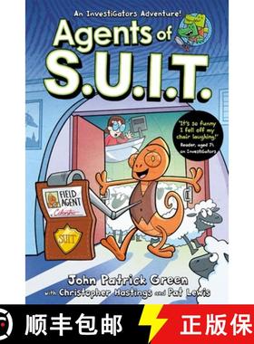 【3-4周达】Agents of S.U.I.T. : A Full Colour, Laugh-Out-Loud Comic Book Adventure! [9781035015467]