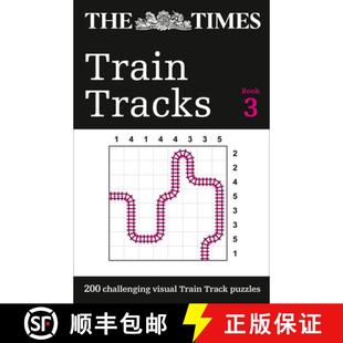 【3-4周达】The Times Train Tracks: Book 3: 200 Challenging Visual Train Track Puzzles [9780008404208]
