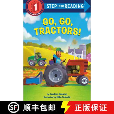 【3-4周达】Go, Go, Tractors! [9781984852540]