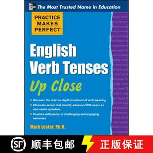【3-4周达】Practice Makes Perfect English Verb Tenses Up Close [9780071752121]