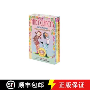 【3-4周达】Fancy Nancy: Nancy Clancy's Astounding Chapter Book Quartet: Books 5-8 [9780062979599]