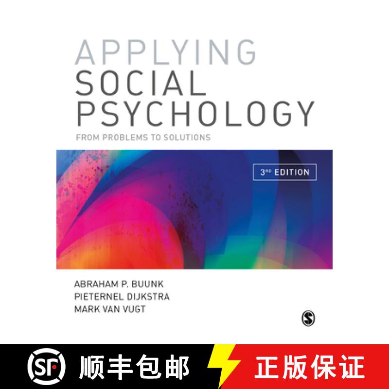 【3-4周达】Applying Social Psychology: From Problems to Solutions (3) [9781529732023]