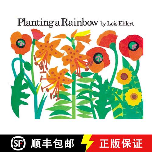 【3-4周达】吴敏兰书单 1-3-6岁 宝宝启蒙 Planting a Rainbow 英文原版绘本纸板第88本 [9780152046330]