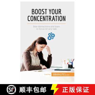 【3-4周达】Boost Your Concentration: Beat distractions and learn to focus on any task [9782806292575]
