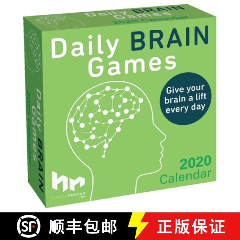 【3-4周达】Daily Brain Games 2020 Day-To-Day Calendar [9781449497736]