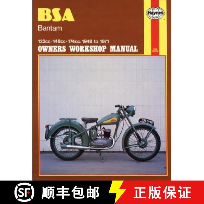 【3-4周达】BSA Bantam Owners Workshop Manual: 123cc 148cc 174cc 1948-1971 [9780856961175]