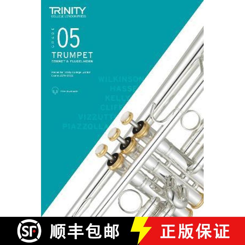 【3-4周达】Trinity College London Trumpet, Cornet & Flugelhorn Exam Pieces From 2019. Grade 5 [9780857367747]