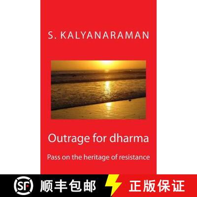 【3-4周达】Outrage for Dharma: Pass on the Heritage of Resistance [9780982897133]