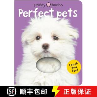 【3-4周达】Bright Baby Touch & Feel Perfect Pets: A First Sensory Tactile Book [9780312498603]