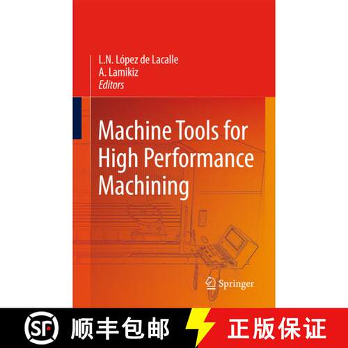 【3-4周达】精装 Machine Tools for High Performance Machining [9781848003798]