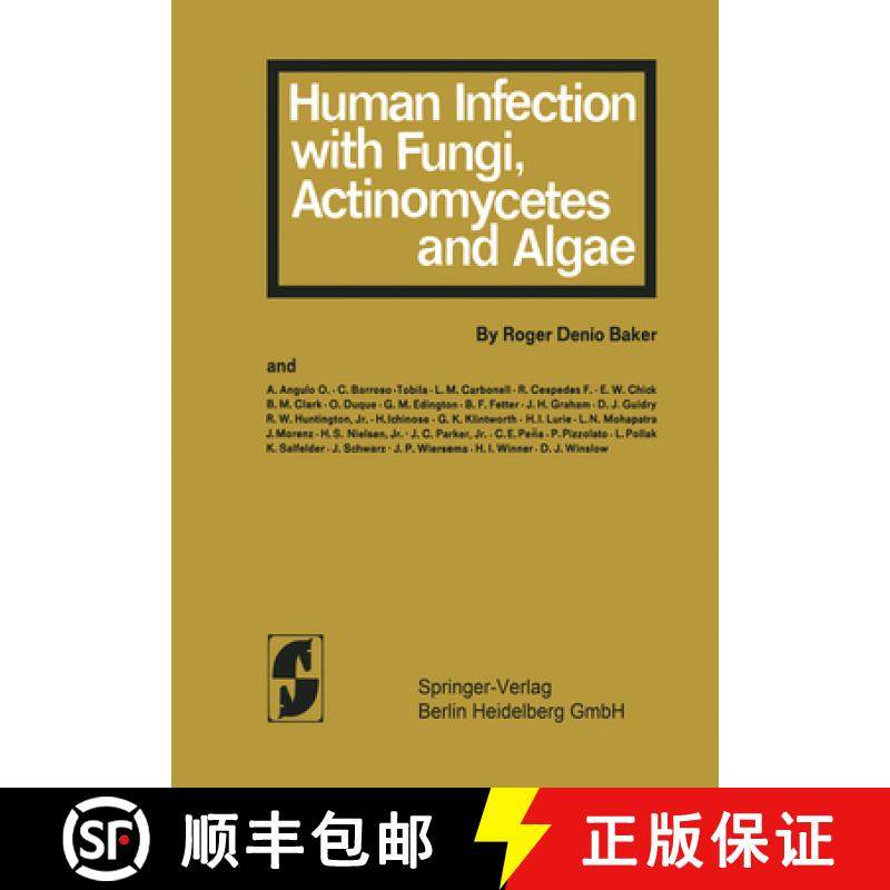 【3-4周达】Human Infection with Fungi, Actinomxcetes and Algae [9783662120293]