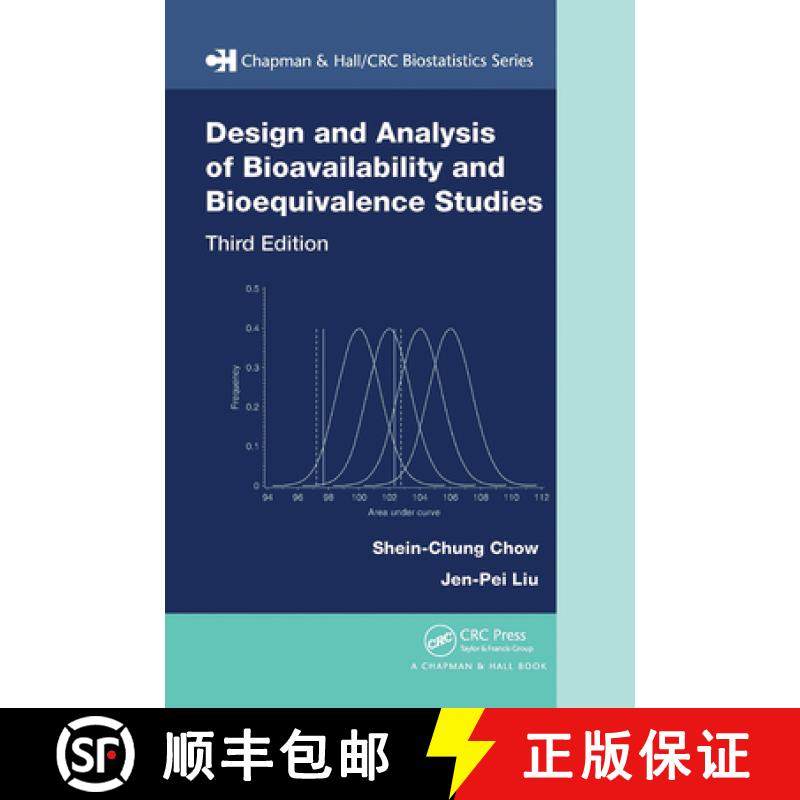 【3-4周达】Design and Analysis of Bioavailability and Bioequivalence Studies [9781032477770]
