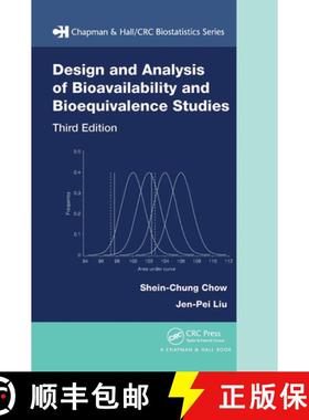 【3-4周达】Design and Analysis of Bioavailability and Bioequivalence Studies [9781032477770]