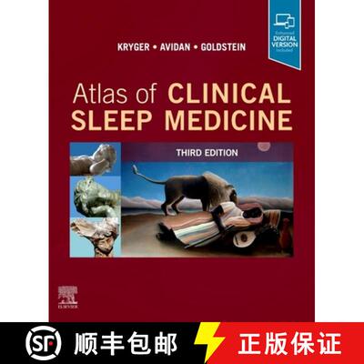 【3-4周达】精装 Atlas of Clinical Sleep Medicine [9780323654036]
