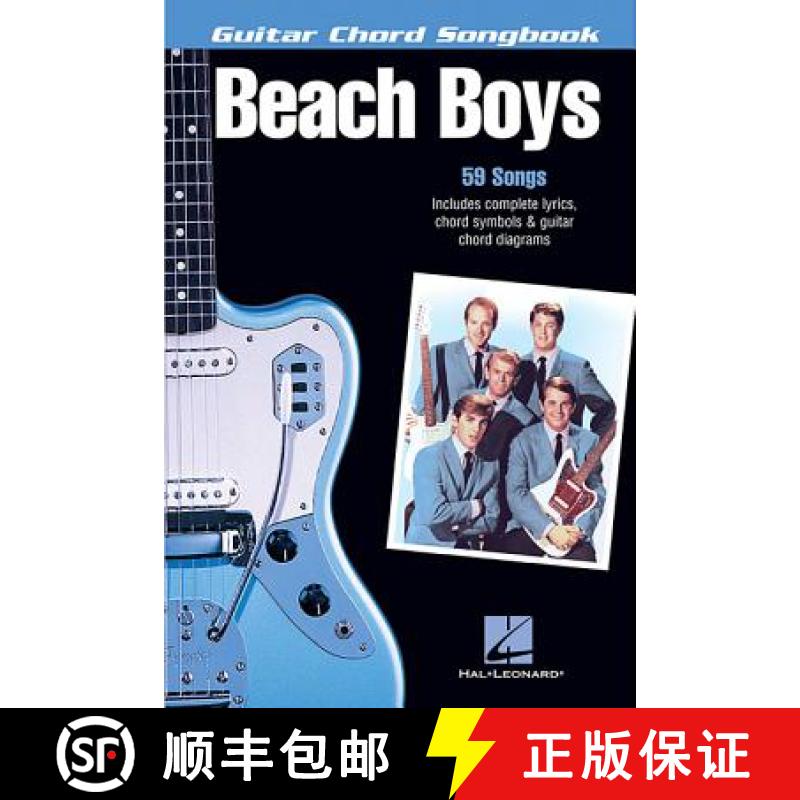 【3-4周达】The Beach Boys: Guitar Chord Songbook (6 Inch. X 9 Inch.) [9780634056178]