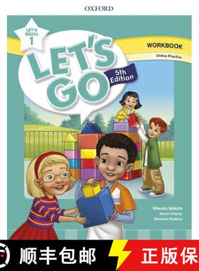 【3-4周达】Lets Begin Level 1 Workbook with Online Practice 5th Edition [9780194049993]