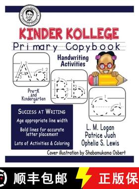 【3-4周达】Kinder Kollege Primary Copybook: Handwriting [9781945408557]