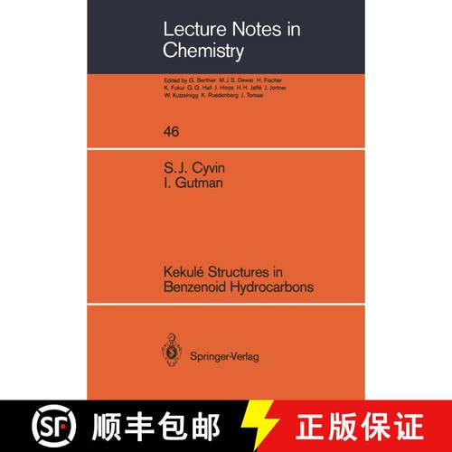 【3-4周达】Kekulé Structures in Benzenoid Hydrocarbons [9783540188018]