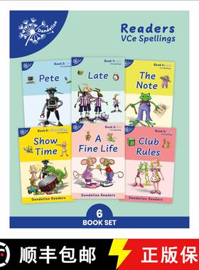 【3-4周达】Phonic Books Dandelion Readers VCe Spellings: Decodable Books for Beginner Readers VCe Spe... [9781783693238]