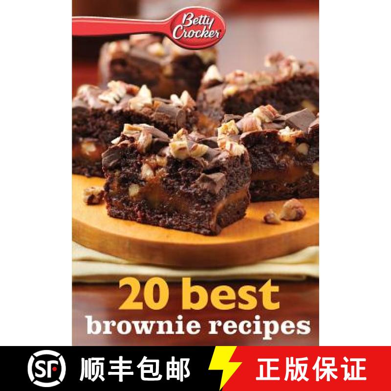 【3-4周达】Betty Crocker 20 Best Brownie Recipes [9780544314702]