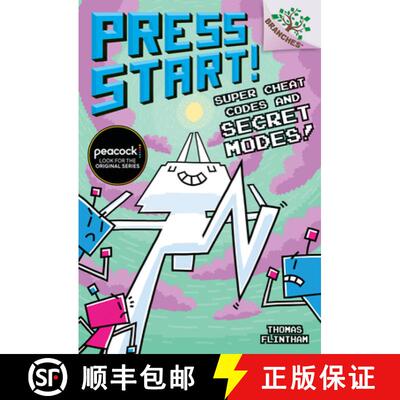 【3-4周达】Super Cheat Codes and Secret Modes!: A Branches Book (Press Start #11) (Library Edition): ... [9781338569032]