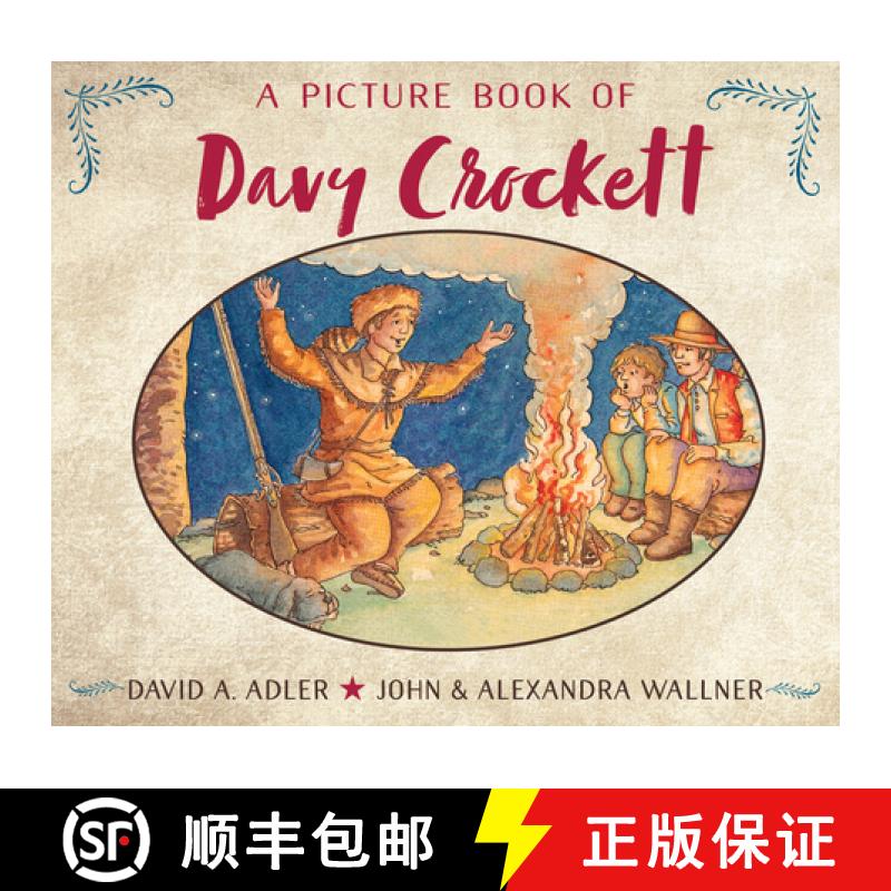 【3-4周达】A Picture Book of Davy Crockett [9780823413430]