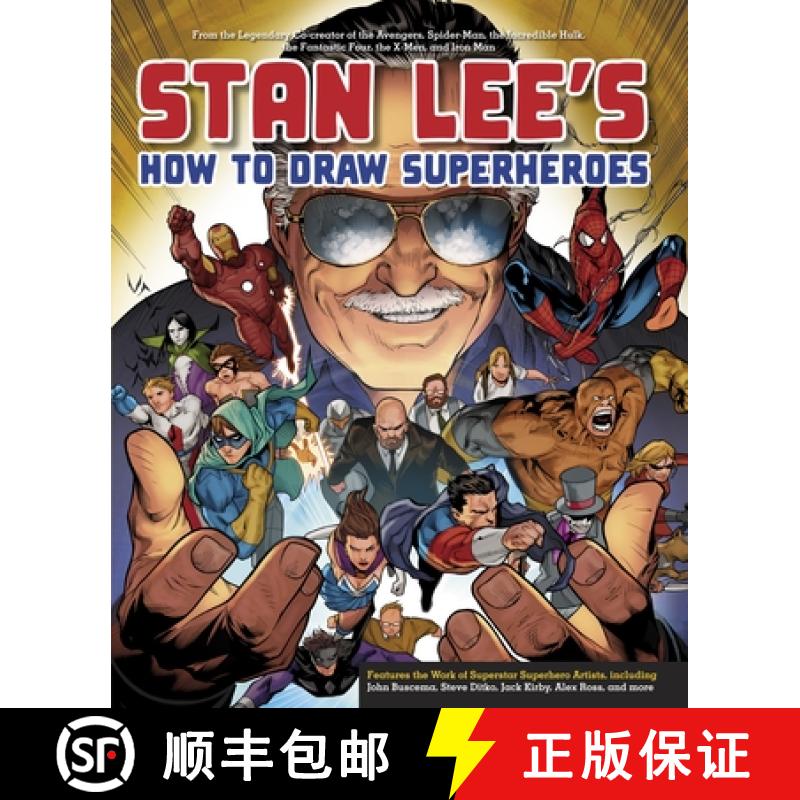 【3-4周达】Stan Lee's How to Draw Superheroes: From the Legendary Co-creator of the Avengers, Spider-... [9780823098453]