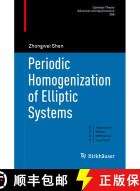 【3-4周达】Periodic Homogenization of Elliptic Systems [9783319912134]
