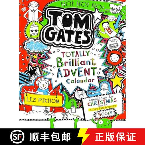 【3-4周达】精装 Tom Gates Advent Calendar Book Collection [9780702318269]