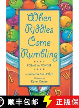 【3-4周达】When Riddles Come Rumbling: Poems to Ponder [9781620910313]