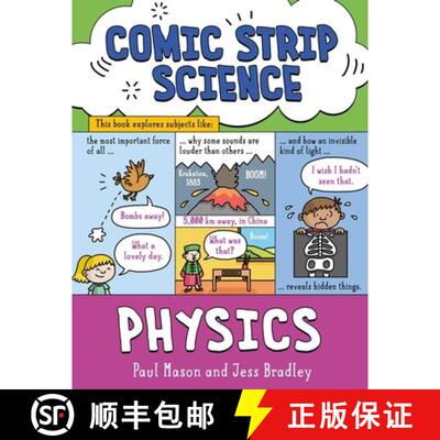 【3-4周达】Comic Strip Science: Physics: The science of forces, energy and simple machines [9781526321077]