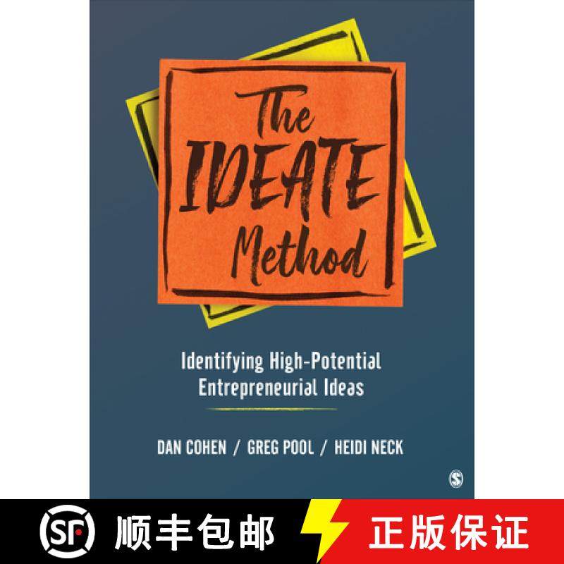 【3-4周达】The IDEATE Method: Identifying High-Potential Entrepreneurial Ideas (1) [9781544393247]