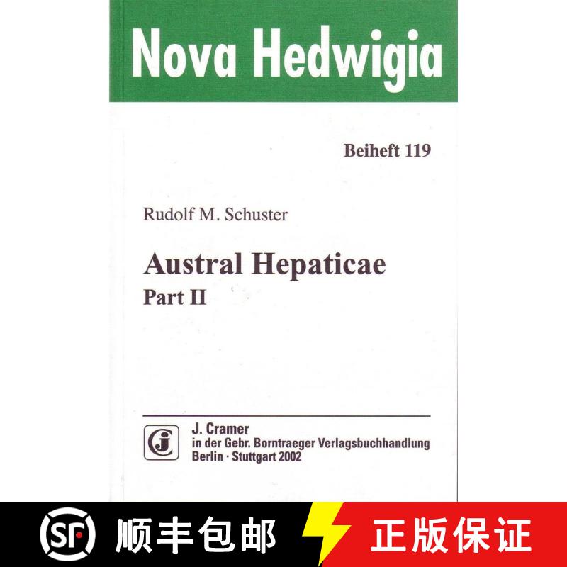 预订 Austral Hepaticae, Part II [9783443510411]
