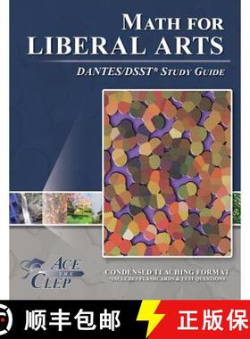 【3-4周达】DSST Math for Liberal Arts DANTES Study Guide [9781614331292]