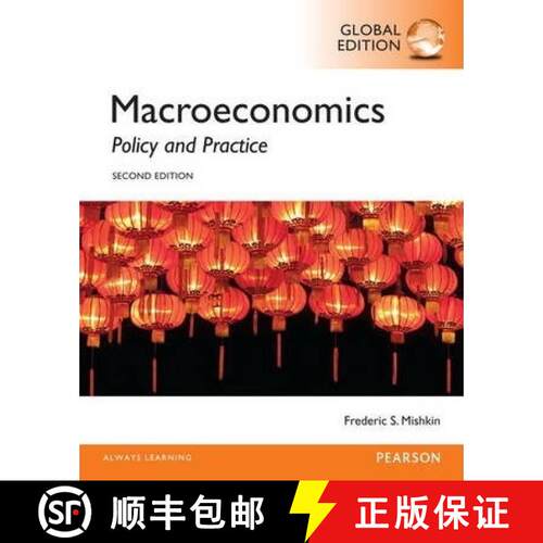 【3-4周达】Macroeconomics, Global Edition + MyLab Economics with Pearson eText (Package) [9781292067209]