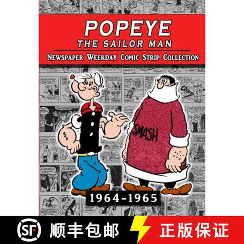 【3-4周达】Popeye The Sailor Man: Thimble Theater Complete Newspaper Weekday Comic Strip (1964-1965) [9781365764707]