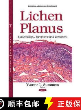 【3-4周达】Lichen Planus: Epidemiology, Symptoms and Treatment [9781634835411]