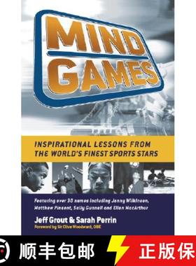 【3-4周达】Mind Games - Inspirational Lessons From The World'S Finest Sports Stars (Mmpb) [Wiley经管] [9781841127392]